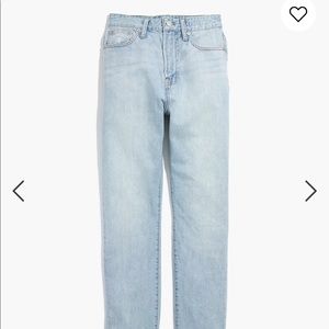 NWOT Madewell Curvy Perfect Vintage Jean
